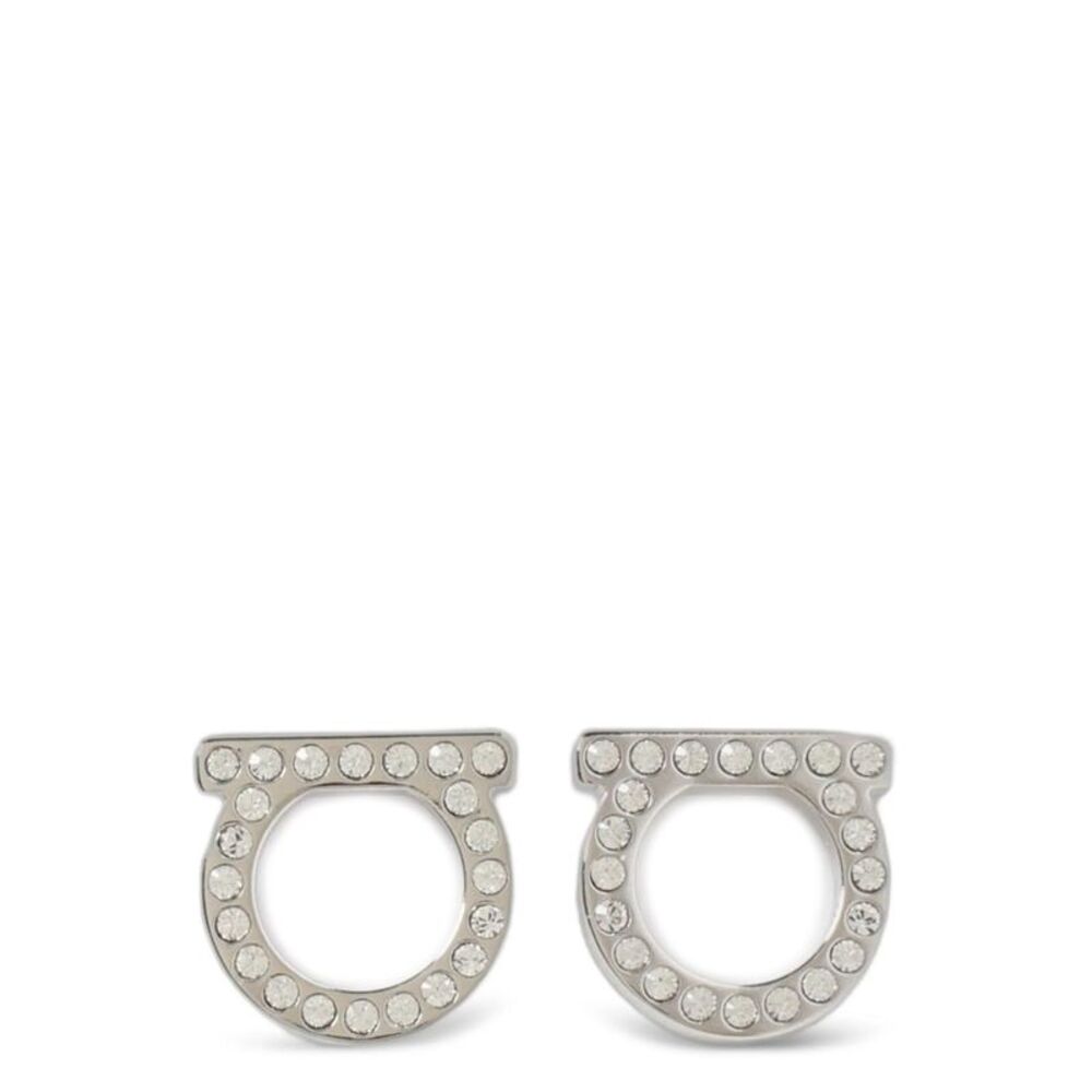 Ferragamo Women 'Gancini Crystals' Earrings